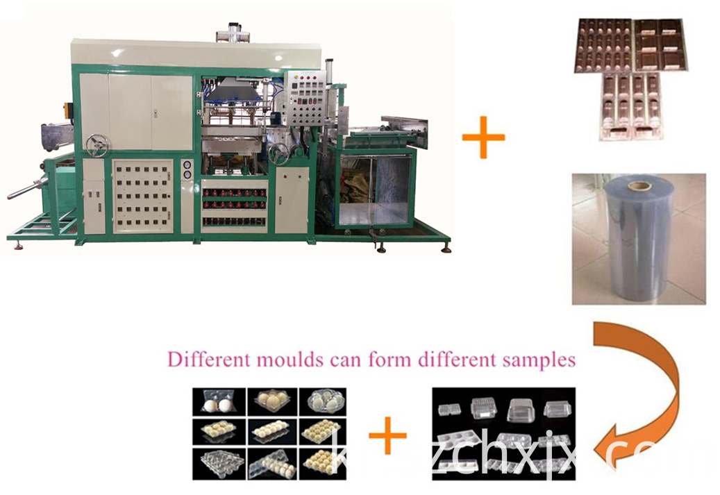 새로운 디자인 자동 플라스틱 물집 형성 기계 New design automatic plastic blister forming machine
